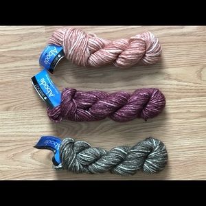 3 Skeins Berroco Adobe Yarns Merino Wool